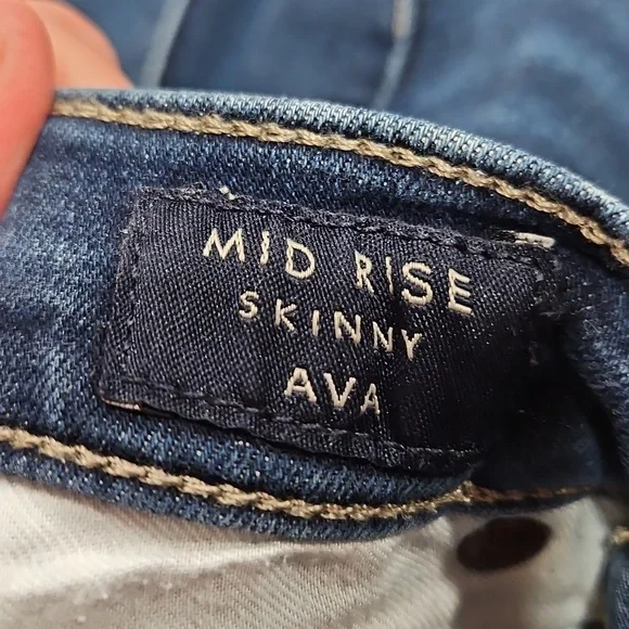 Lucky Brand High Rise Dark Blue Jeans - Picture 11 of 11